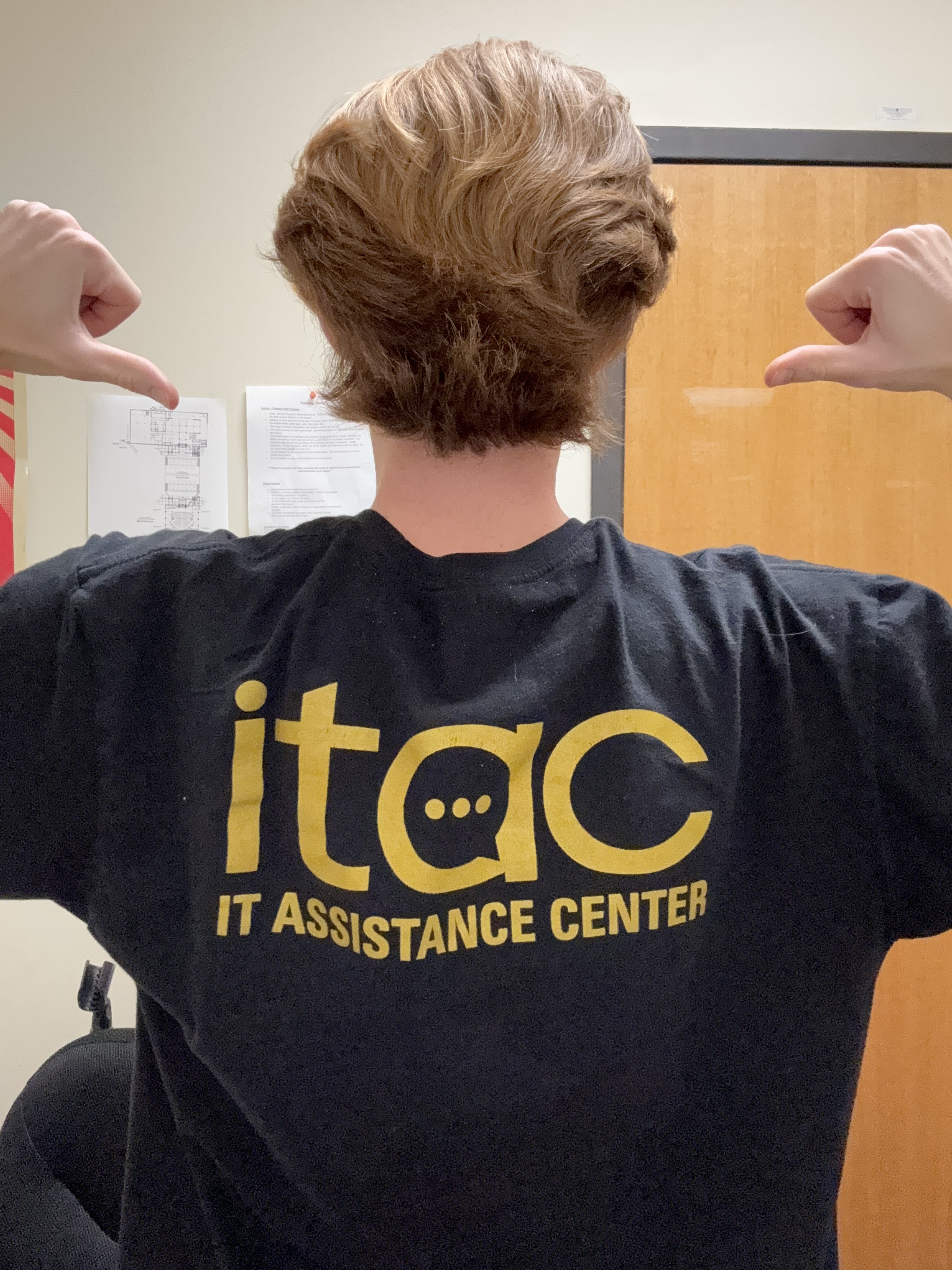 Photo of working at ITAC